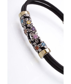 Pulseira em Prata e Ouro - ZEIK JOYAS