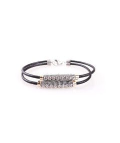 Pulseira em Prata e Ouro - ZEIK JOYAS