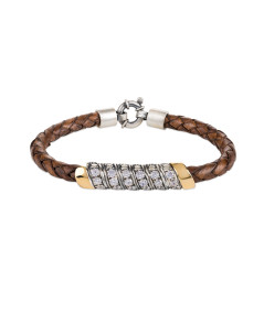 Pulseira em Prata e Ouro - ZEIK JOYAS