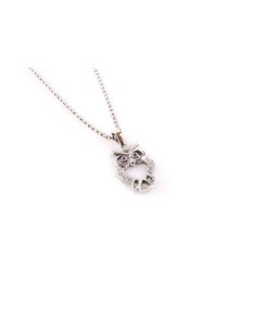 Pingente em Prata e Ouro - ZEIK JOYAS