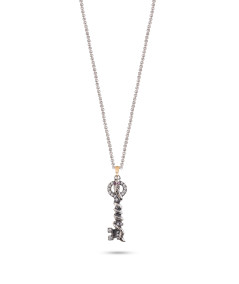 Pingente em Prata e Ouro - ZEIK JOYAS