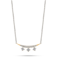 Colar em Prata e Ouro - ZEIK JOYAS