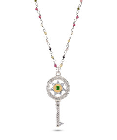 Pingente em Prata e Ouro - ZEIK JOYAS