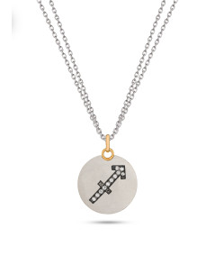 Pingente em Prata e Ouro - ZEIK JOYAS