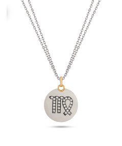 Pingente em Prata e Ouro - ZEIK JOYAS