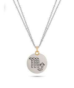 Pingente em Prata e Ouro - ZEIK JOYAS