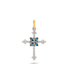 Pingente em Prata e Ouro - ZEIK JOYAS
