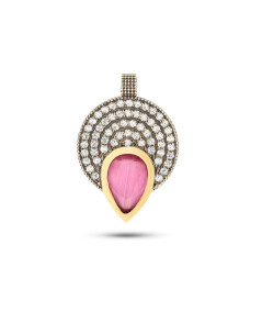 Pingente em Prata e Ouro - ZEIK JOYAS