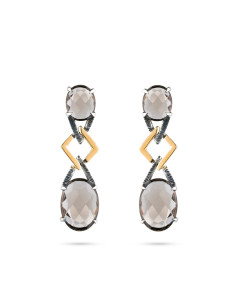 Brincos em Prata e Ouro - ZEIK JOYAS
