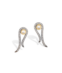 Brincos em Prata e Ouro - ZEIK JOYAS