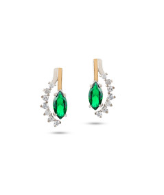 Brincos em Prata e Ouro - ZEIK JOYAS