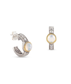 Brincos em Prata e Ouro - ZEIK JOYAS